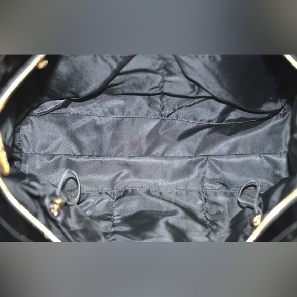 Tory Burch Patent Leather Trimmed Nylon Tote Bag - Picture 11 of 13